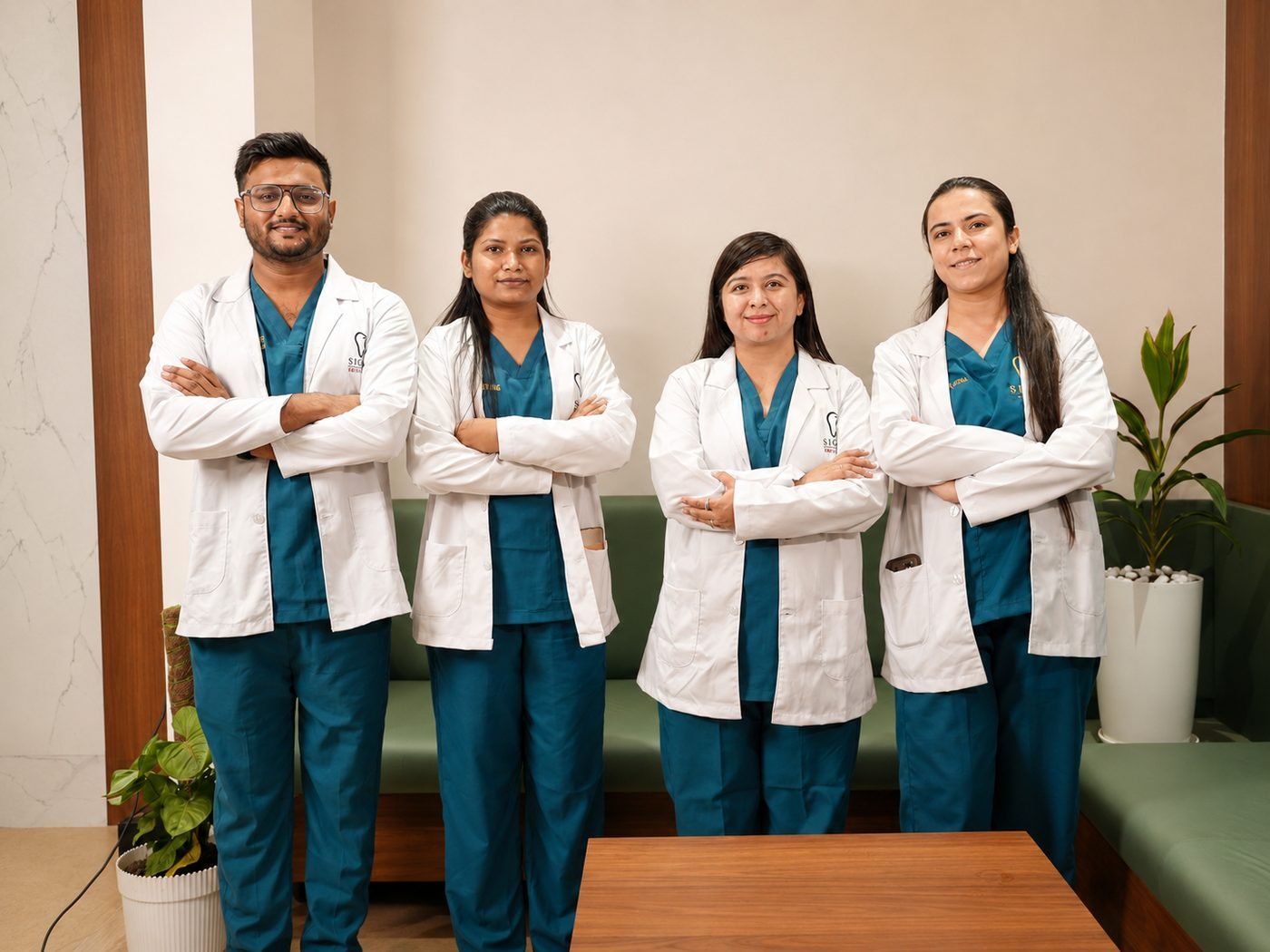 The clinical team at Signia Smile Studio